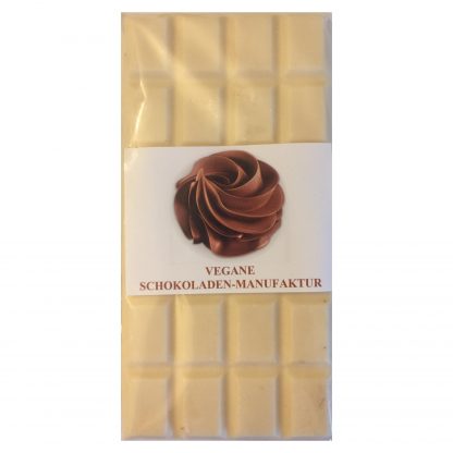 Alternative végane au chocolat blanc noisettes